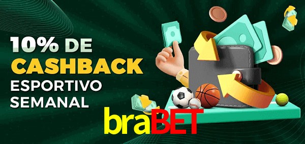 10% de bônus de cashback na brabet